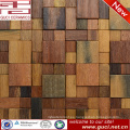 Teja de mosaico de madera de la fábrica del mosaico de Foshan China para la pared